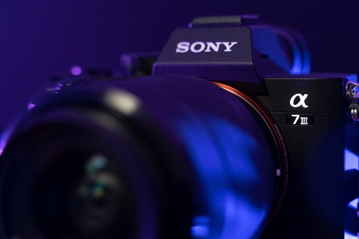 Sony camera with mood lighting