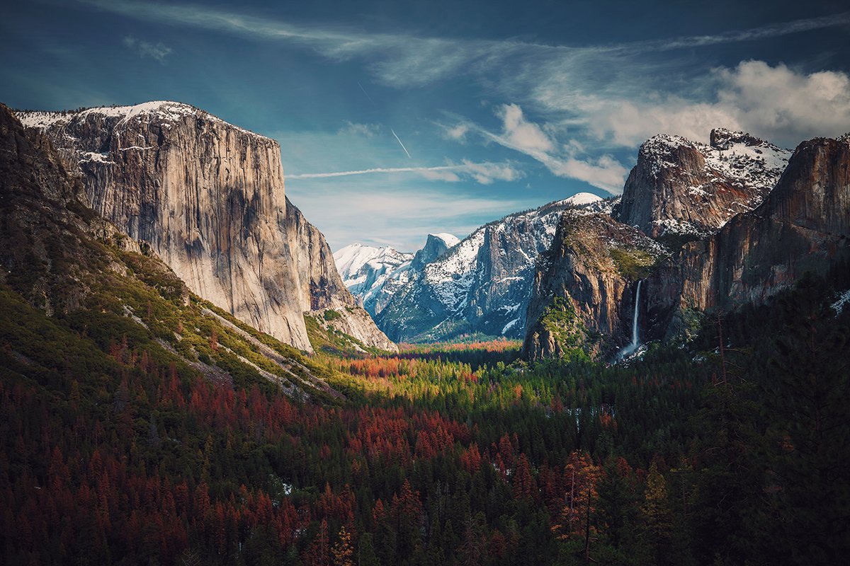 photo spots in yosemite