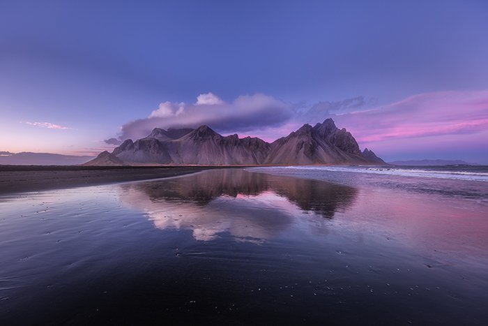 An amazing landscape photography image from Iceland