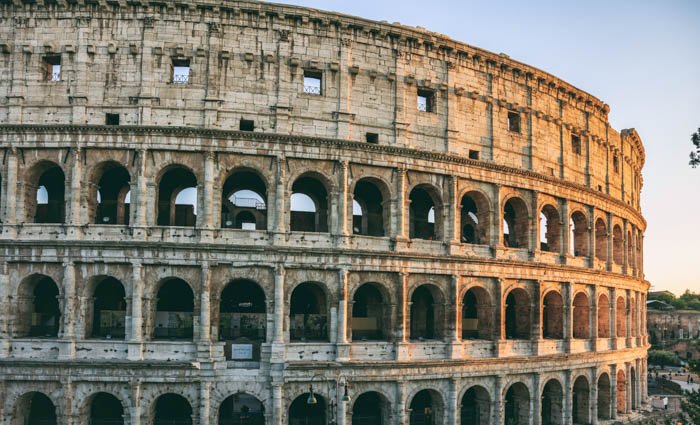 A travel image of Colosseum in Rome