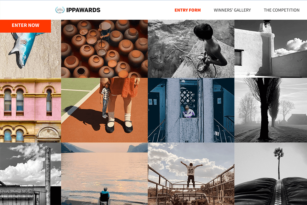 iPhone Photography Awards website for photography contests